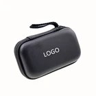 China Professional Custom Logo Factory Supply Small PU Leather Protective Earphone Hard Hand Tool Eva Case with Zipper