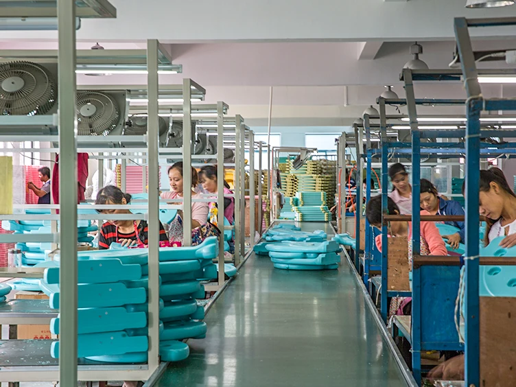 ABST Wholesale baby playground equipment play set folding plastic indoor kids slide and swing