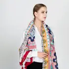 Latest design printed stole shawl scarf for winter