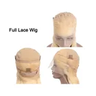 Brazilian Virgin Body Wave Transparent Swiss Lace Human Hair Full Lace Wig