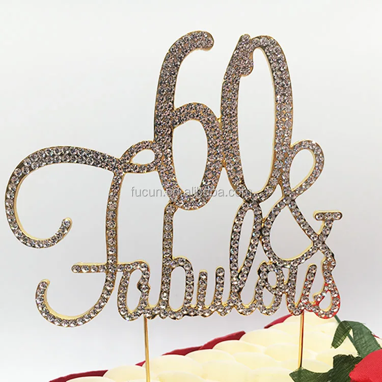 wedding decorations & gifts   series happy birthday cake topper