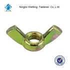 DIN315 304 Stainless Steel Hand Tighten Nut Butterfly Nut Ingot Wing Nuts