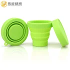 150ml Portable Silicone Collapsible Cup foldable water bottle for outdoor travel coffee cup/water cup