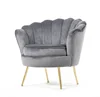Modern Living Room Leisure Chairs Velvet Upholstered Accent Chair