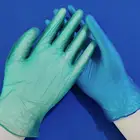 Disposable pink-free blue/black/purple/white Dingqing gloves Nitrile gloves Blue disposable medical tourniquet