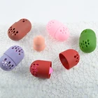 Soft Silicone Egg Puff Holder Makeup Sponge Cosmetic Sponge Drying Case