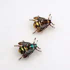 Hot sale easy matching Bee design brooch women charms