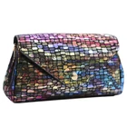 new material woman fashion handbag custom ladies clutch evening bag