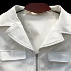 Women's Leather Jacket Coat Casual Women's Casual Motorcycle Pilot Short PU Artificial Leather Jacket Short Jacket Coat