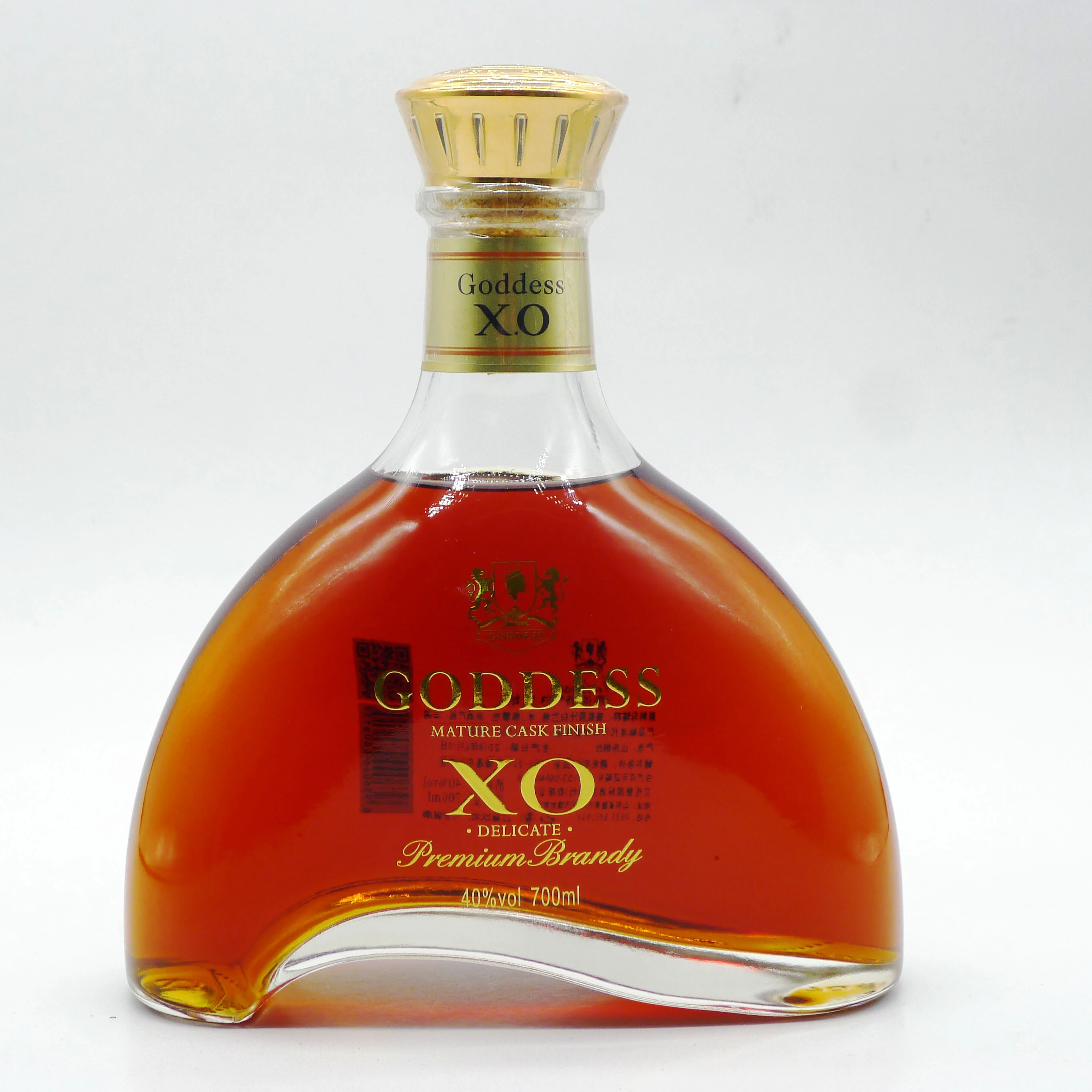 goddess xo brandy , factory wholesale price quality brandy gold