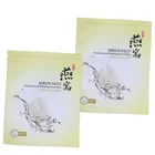 Custom golden print aluminum foil pouch bag packaging honey sachet 3 sides sealed
