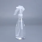 200ML Transparent Plastic Spray Bottle Portable Refillable Empty Cosmetic Containers Makeup Moisture Atomizer Disinfection Alcoh