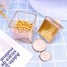 Home Kitchen Airtight Canister Nut Candy Food Storage Acrylic Jar With Lid