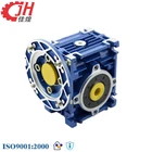 RV 040 Worm 130 Ratio Speed Reducer Gearbox For Variable Speed Motor
