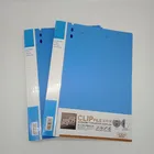 High quality business stationery PP plastic special design blue business folder