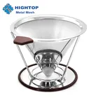 Unique Cone Stainless Steel Coffee Filter /Clever Coffee Dripper /Drip Coffee Maker with handle