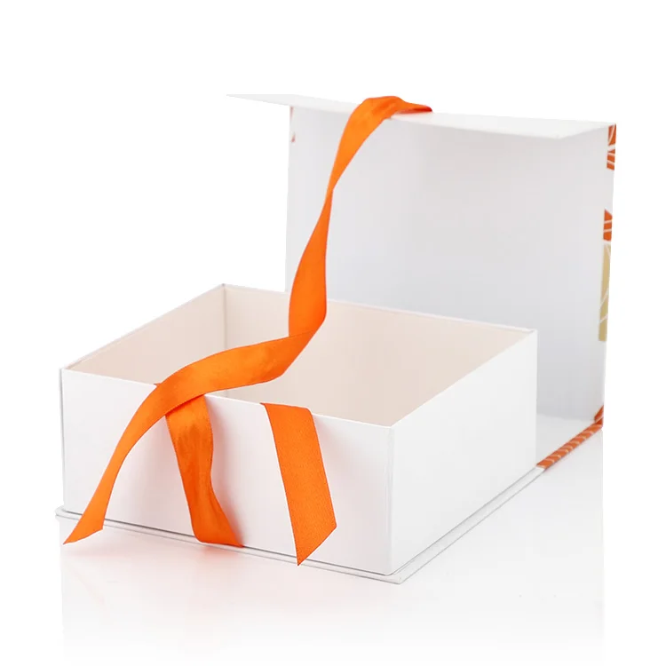 logo luxury cardboard packaging boxes magnetic folding gift box