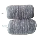 High Quality Kitchen Galvanized Iron Mesh Scourer Cleaning Ball Brush