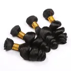 8a グレード最高品質のゆるいウェーブヘアエクステンション、 Aliexpress のブラジル毛、ブラジル人毛