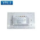 Switch 2 Way Switch YOUU Market Widely Used 1 Gang 1 Way Crystal Glass Panel Control Smart Wall Touch Switch
