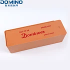 Casino Accessories Casino Accessories Double 6 Color Dot Dominoes With Tin Box Custom Colored Plastic Dominoes
