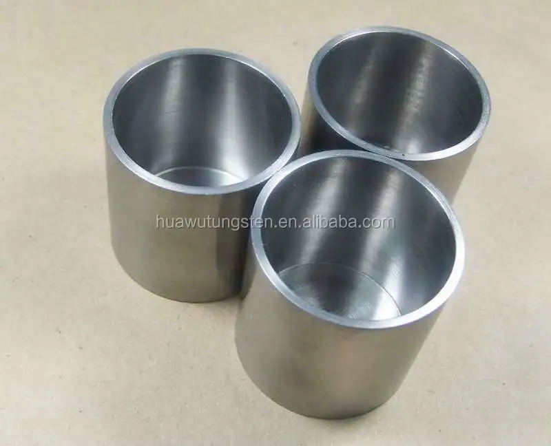 99.95% high purity tungsten crucible