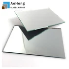 Silver Glass Glass Market Normal Size 1 Way Silver Mirror Glass Single Coated Mirror Glass