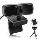 Portable free driver mini usb 2.0 hd webcam 1080p web cam camera with microphone pc laptop