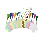wholesale colorful glitter paper glitter card custom printing paper product insert card
