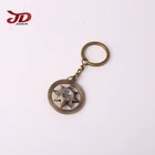 China Manufacturers Personalized Metal Charm Keychain Cheap Custom Souvenir Metal Keychain