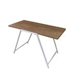 Shopping Mall Shoe Clothes Display Table Garment MDF Iron Wood Nesting Desk