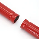 Welded Steel Pipe 1/2 2 Inch Painted Or Galvanized Fire Fighting Pipes With UL FM Certificates