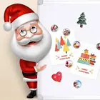 Christmas Glass Funny 3D Decorative Refrigerator Magnets
