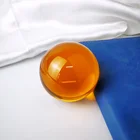 Gifts Wholesale Home Adornment Luxury Amber Color Crystal Ball For Souvenirs Gifts