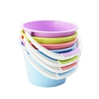 Household laundry used 3.8L water plastic bucket