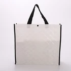 Bag Border Bag Bag Bag High-quality White Storage Bag With Black Border Eco-friendly Mesh Shopping Bag