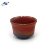 Chinese style classical tea cup colorful kiln ceramic mug for souvenir gift