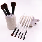 Mini 8pcs Makeup Brushes Cosmetics Tools Eyeshadow Face Makeup Brush Blush Soft Brushes Kit