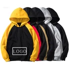 Men Custom Plain American Pullover Sweatshirt Blank Jumper Gym Hoodies