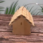Birdcage The New Solid Wood Outdoor Decoration Birdcage Bird's Nest Creative Decorations