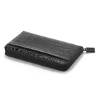 Fashion design zipper men wallet leather wallet men genuine leather wallet