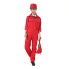 Oil Gas Station Anti-static Thin Short Sleeve Workwear Set