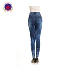 Wholesale women cotton spandex jeans plus size breathable jeans