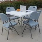 86cm square plastic folding table for events, for card,Strong and Useful Folding Hotel Square Table