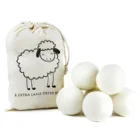 Natural Life 100% Organic Zealand Dryer Reusable Natural Fabric Softener Healthy Laundry Life 4pack XL Wool Dryer Balls