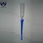 handmade colored borosilicate beach wine glass cup