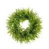 Customized Wholesale Hanging Artificial Flowers For Decoration Christmas Wreaths Artificial Flower Head Wreaths