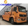 Heavy Duty Shacman 8X4 35ton Integrated Tow and Crane Road Wrecker Truck