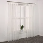 modern fashion natural look designer wholesale sheer fabric curtains
