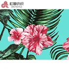 customized Printed digital printing fabric 100%polyester silk satin umbrella printed lining 300T 65G
